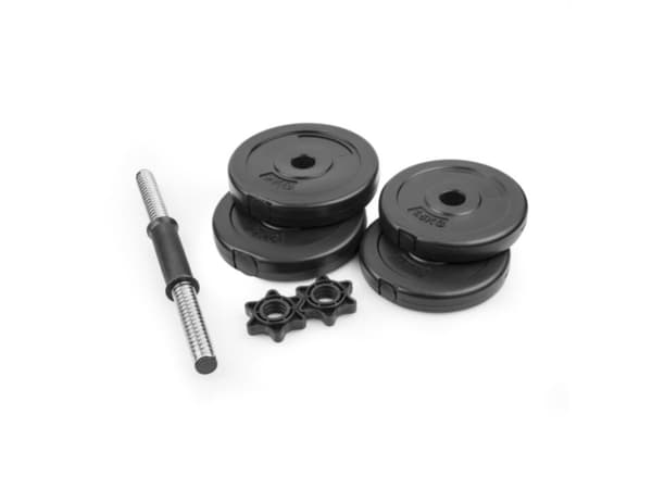 Spokey 921736, justerbar dumbbell, Sort, Stål, 7,5 kg, 2 kg, 1,5 kg
