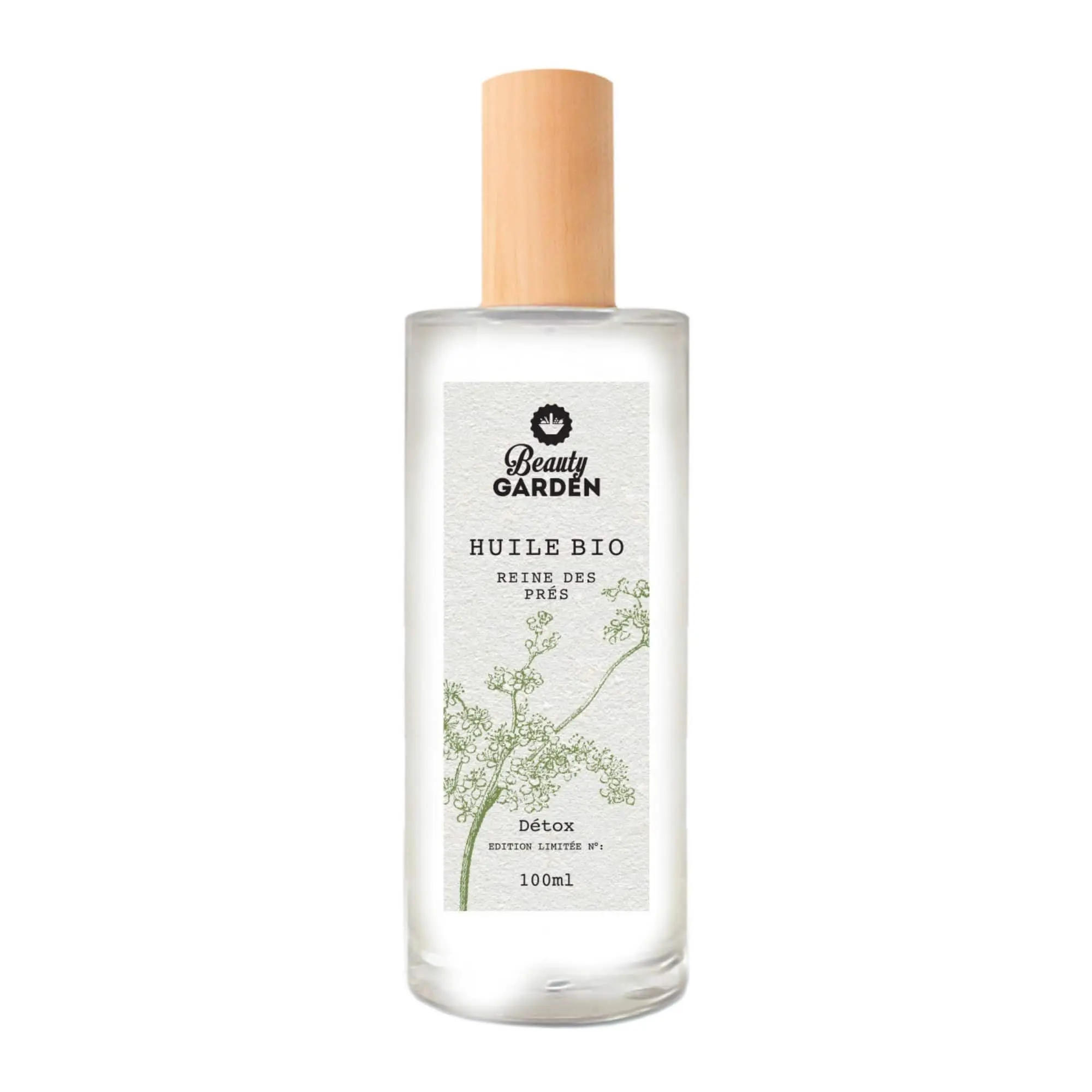 Beauty Garden - Huile bio Reine des prés DétoxFlacon 100ml- Huile