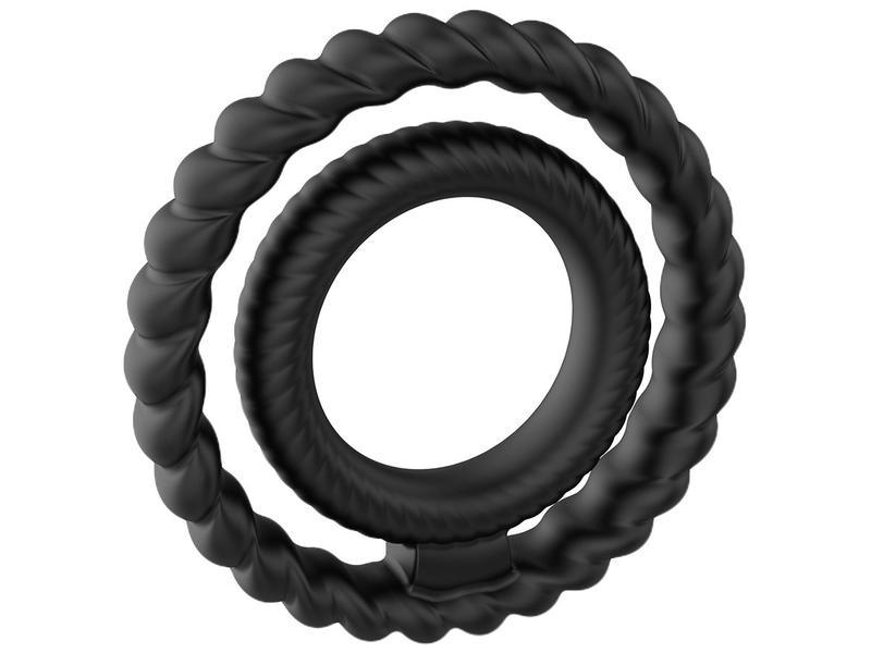 Marc Dorcel Penisring Dual Ring Hochwertiger Penis- und Hodenring