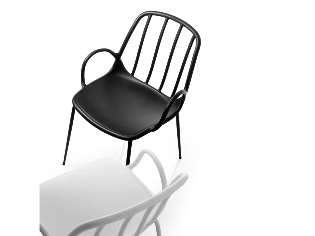 Set de 4 Chaises ROS blanc