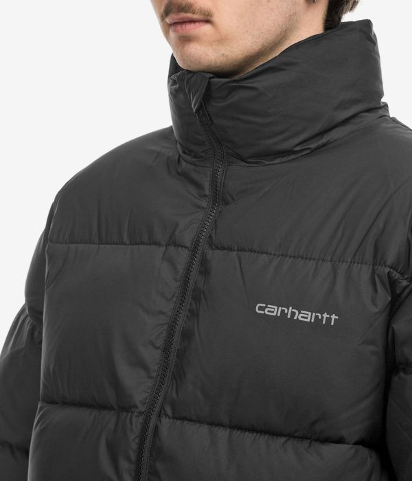 Carhartt WIP Springfield Recycled Polyester Jacke (black misty grey)