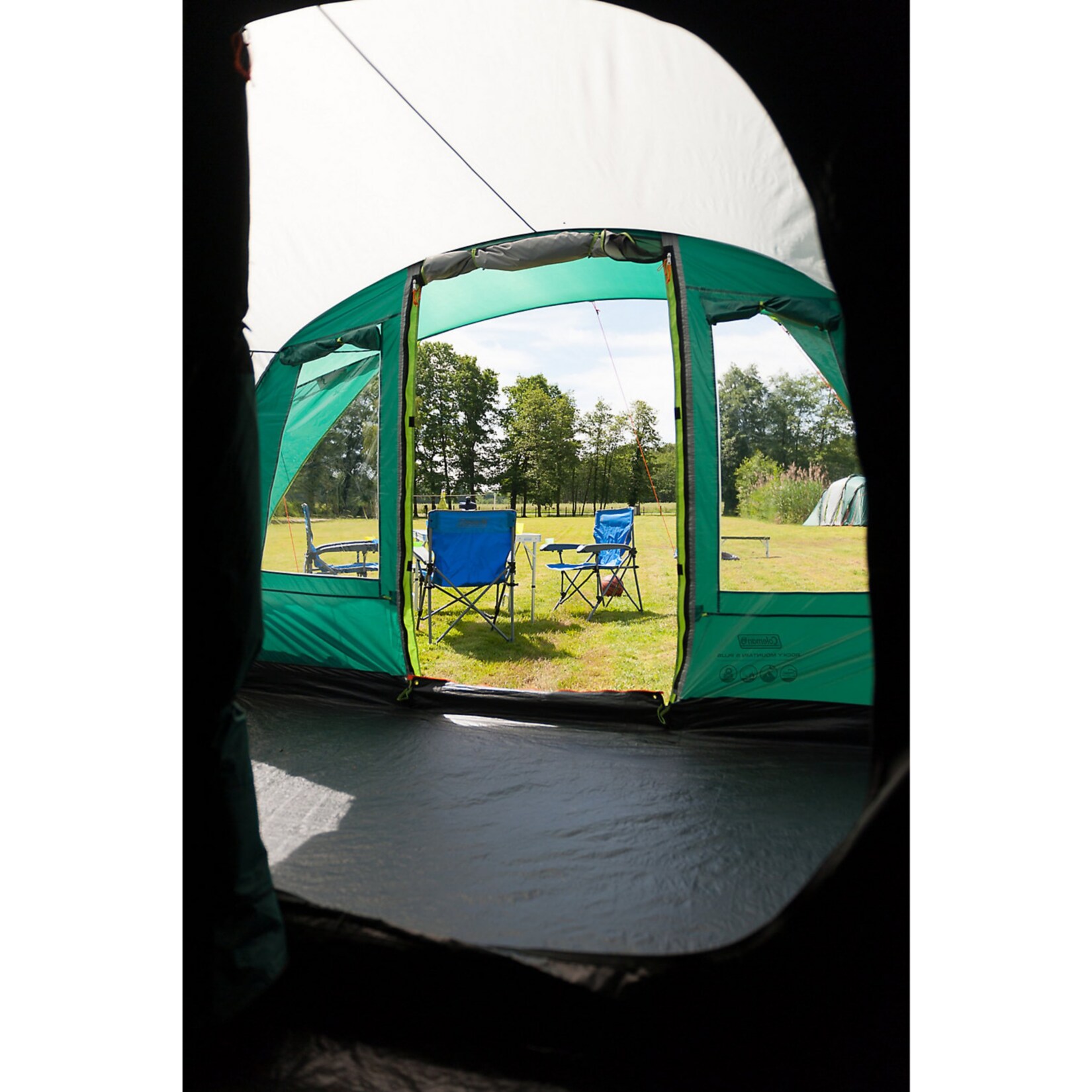 Coleman Zelt 5-Personen-Tunnelzelt Rocky Mountain 5 Plus BlackOut