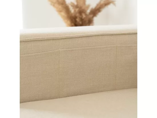 Home Deluxe Canapé VERONA gris clair XL