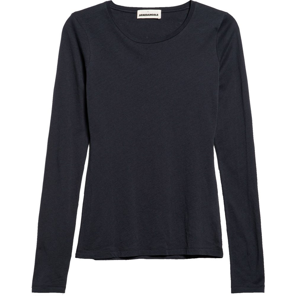 Armedangels Enriccaa Soft Longsleeve Damen blau
