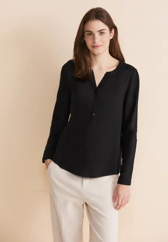 Bluse im Tunikastyle - Black