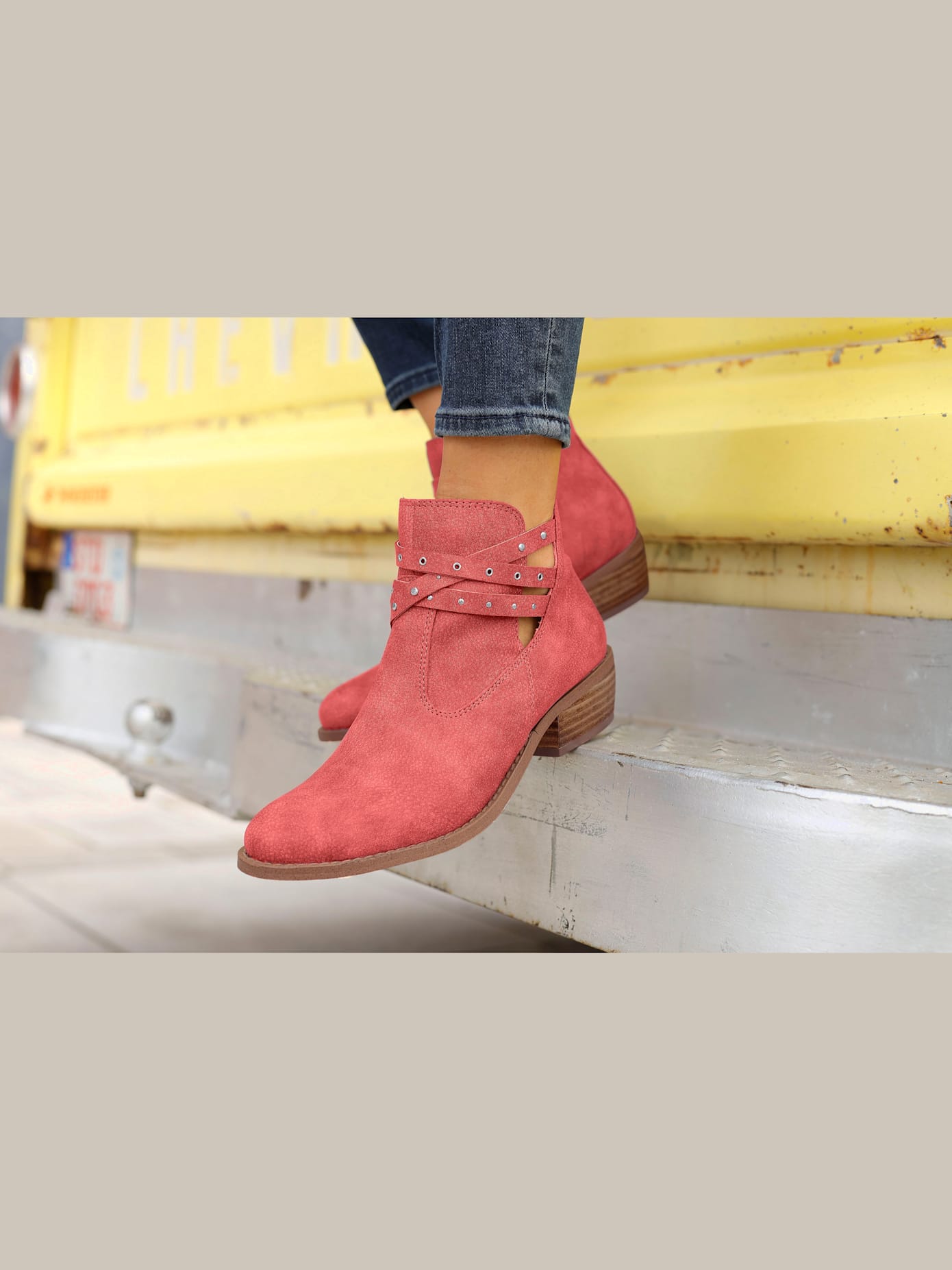 Bottines cowboy confortables