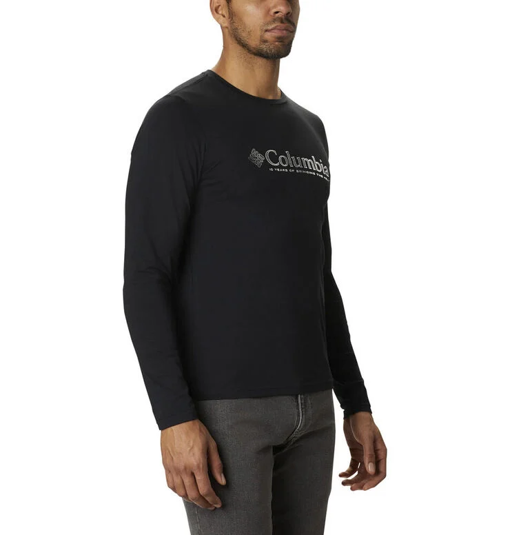Columbia Lookout Point Graphic T Shirt Sort