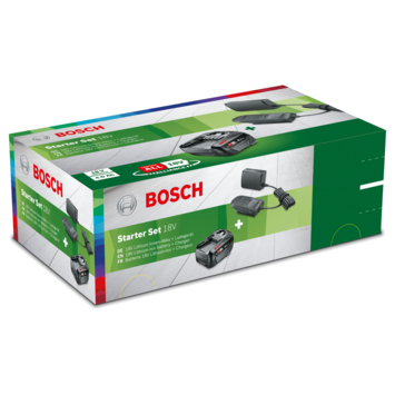 Bosch 18V accu 4.0Ah + lader voor het 'Power for All' accuplatform van Bosch, Gardena en o.a. Gloria