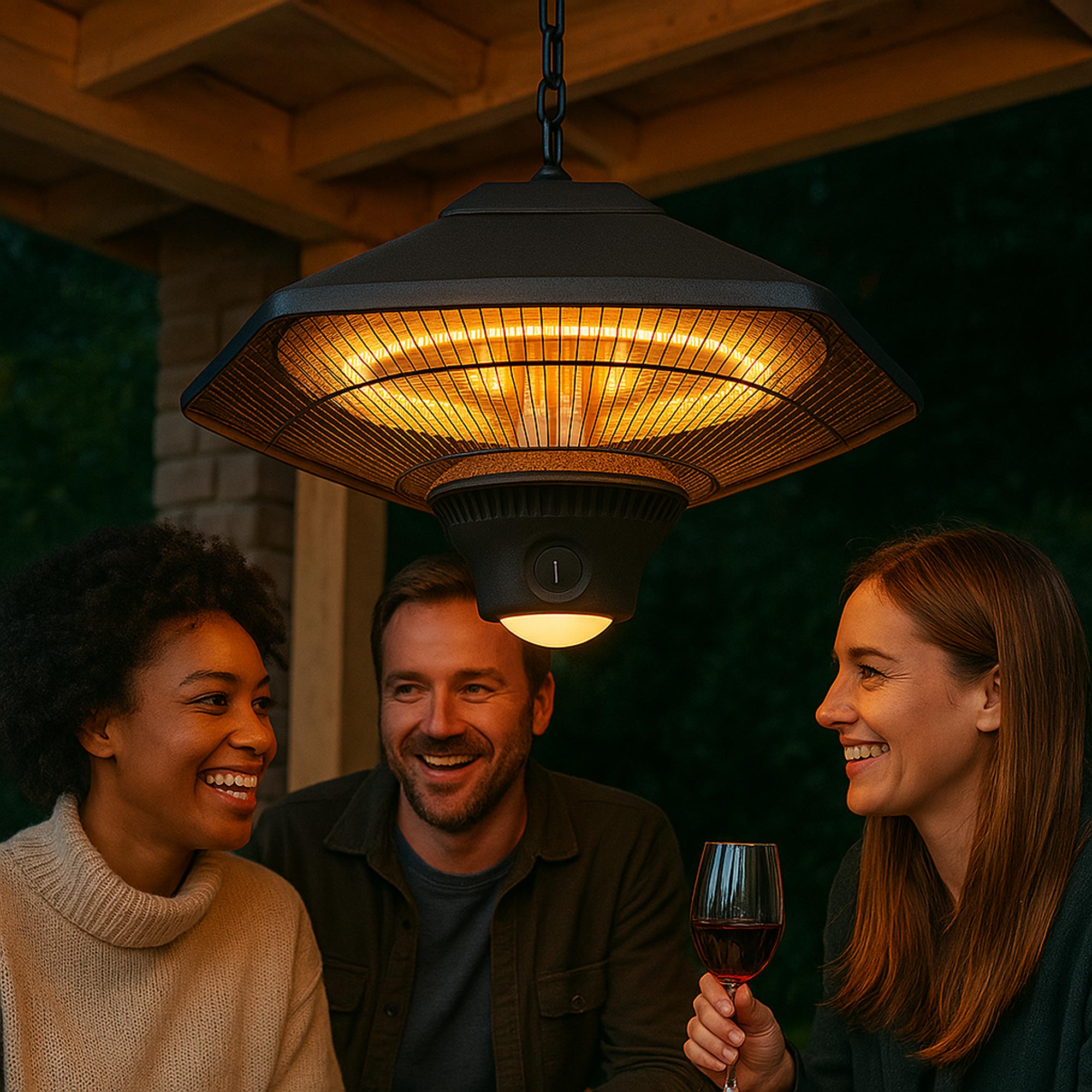 Fullcomfort I-Red Heat & Light terrasverwarmer - 2000 watt