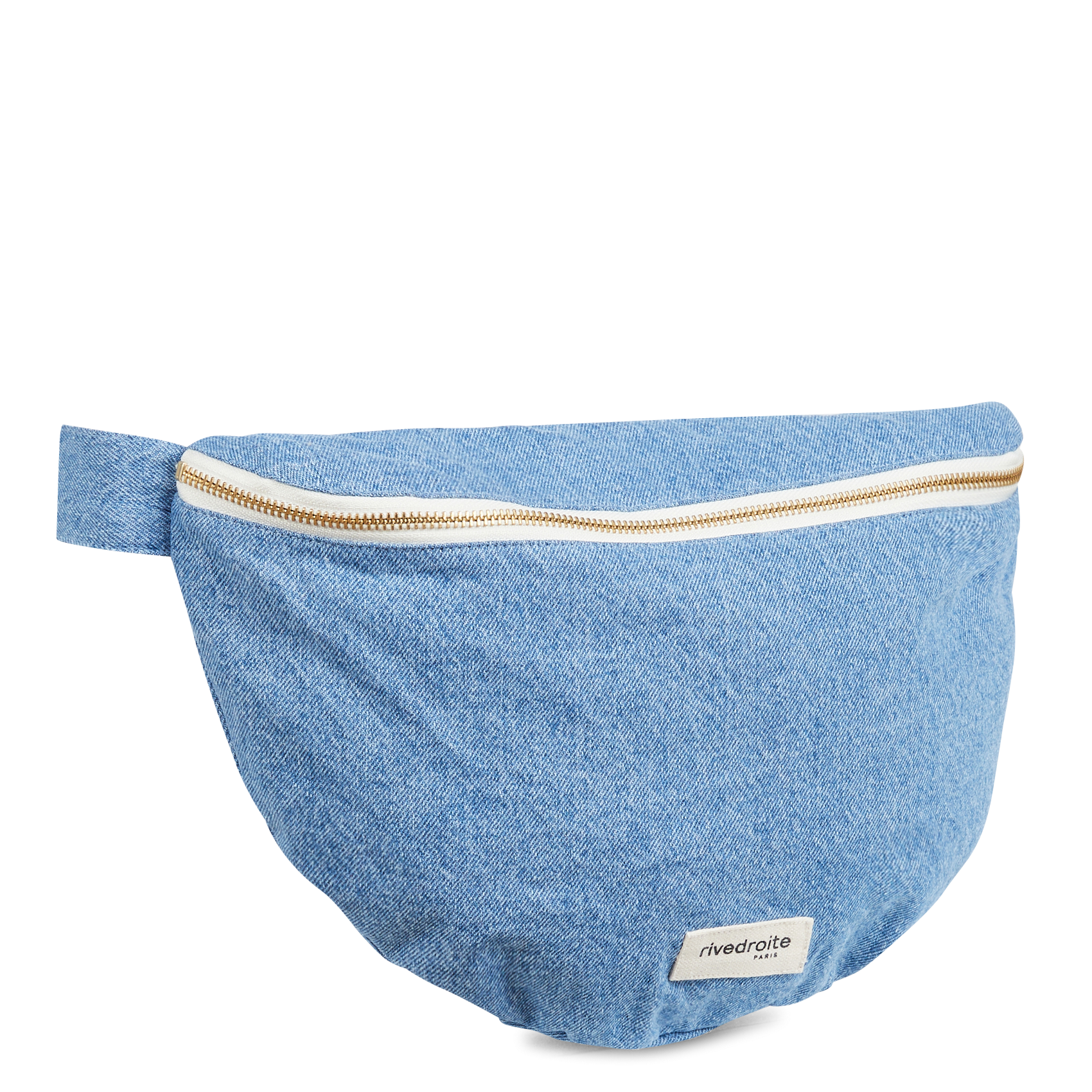 CUSTINE XL - Sac banane en coton recyclé imprimé | Jean Délavé