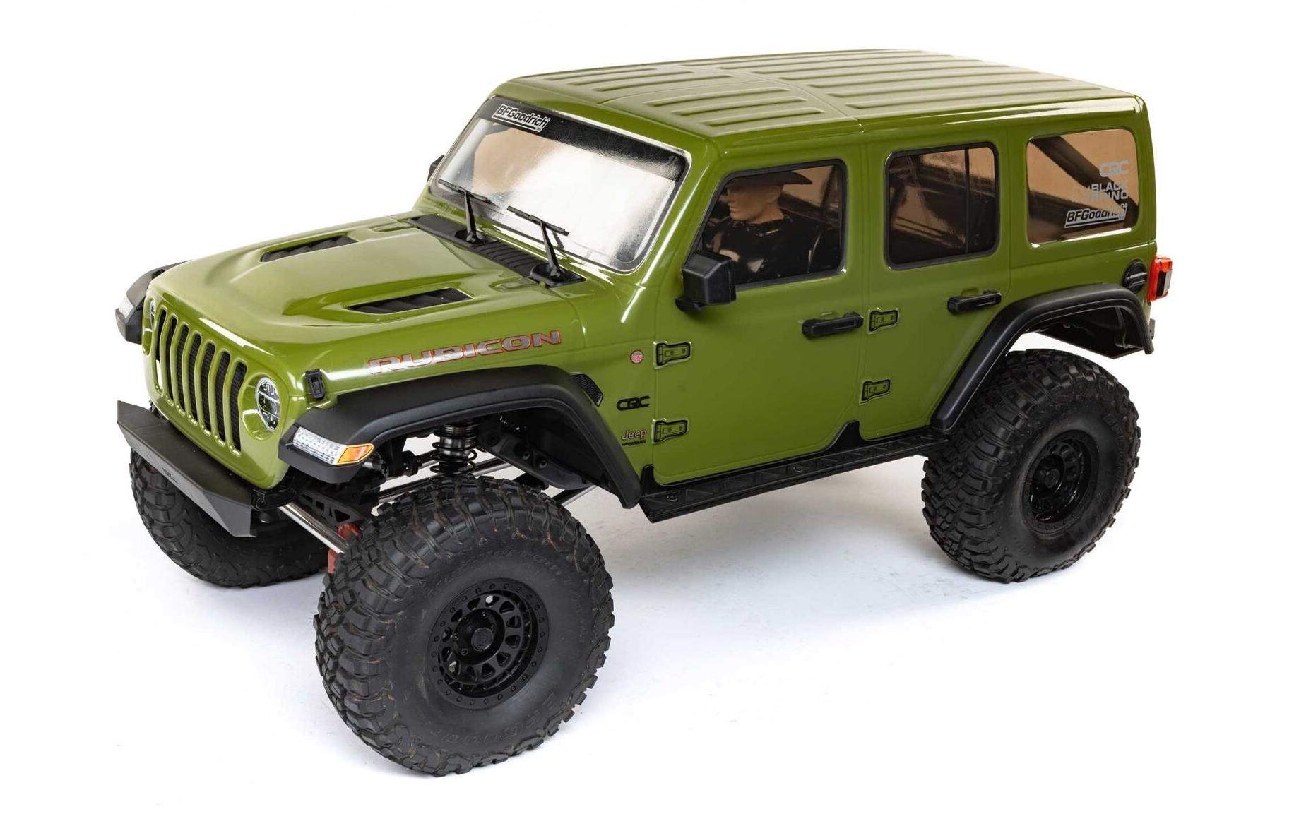 Scale Crawler SCX6 Jeep Wrangler Rubicon JLU, Grün 1:6, ARTR<br>Grosser Rock Crawler mit leistungsstarken Spektrum Komponenten