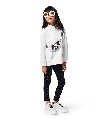 Little Marc Jacobs Leggings - Schwarz m. Strassstein