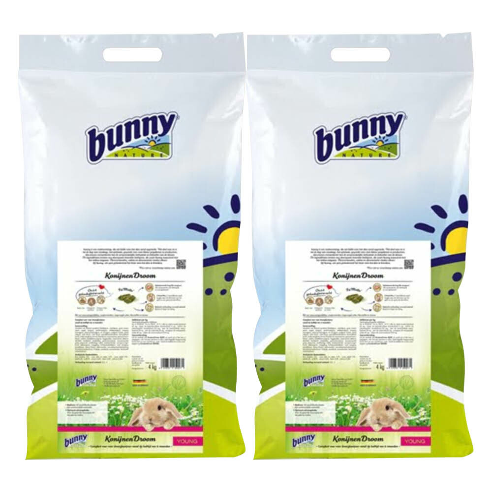 2x Bunny Nature Konijnendroom Young4 kg