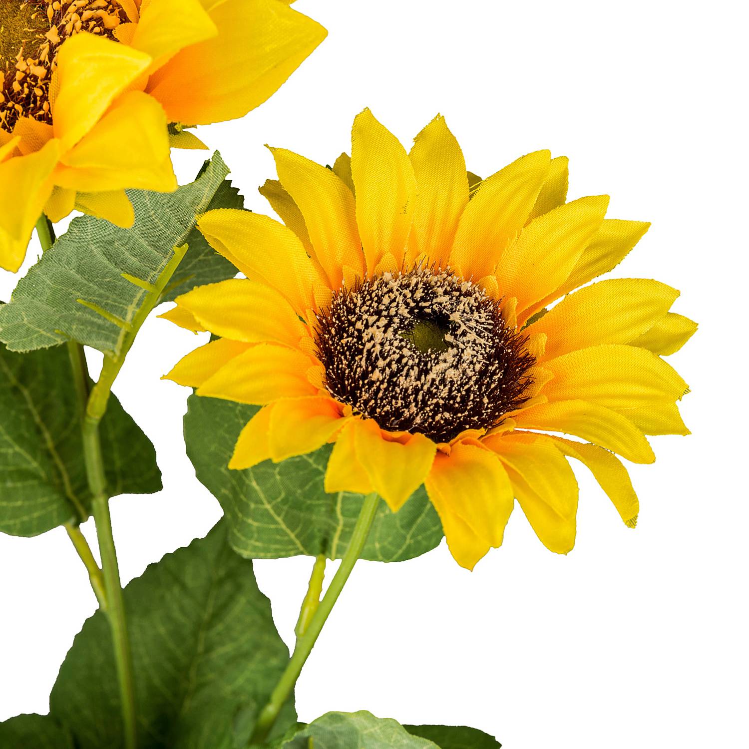 Kunstpflanze Sonnenblume im Topf