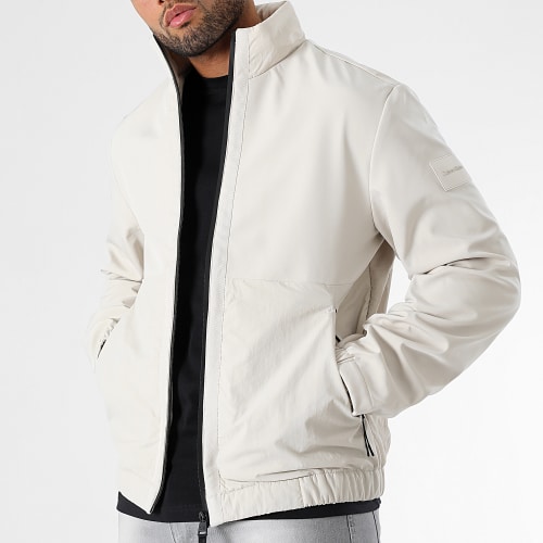 Veste Zippée Softshell Mix Media 1460 Beige