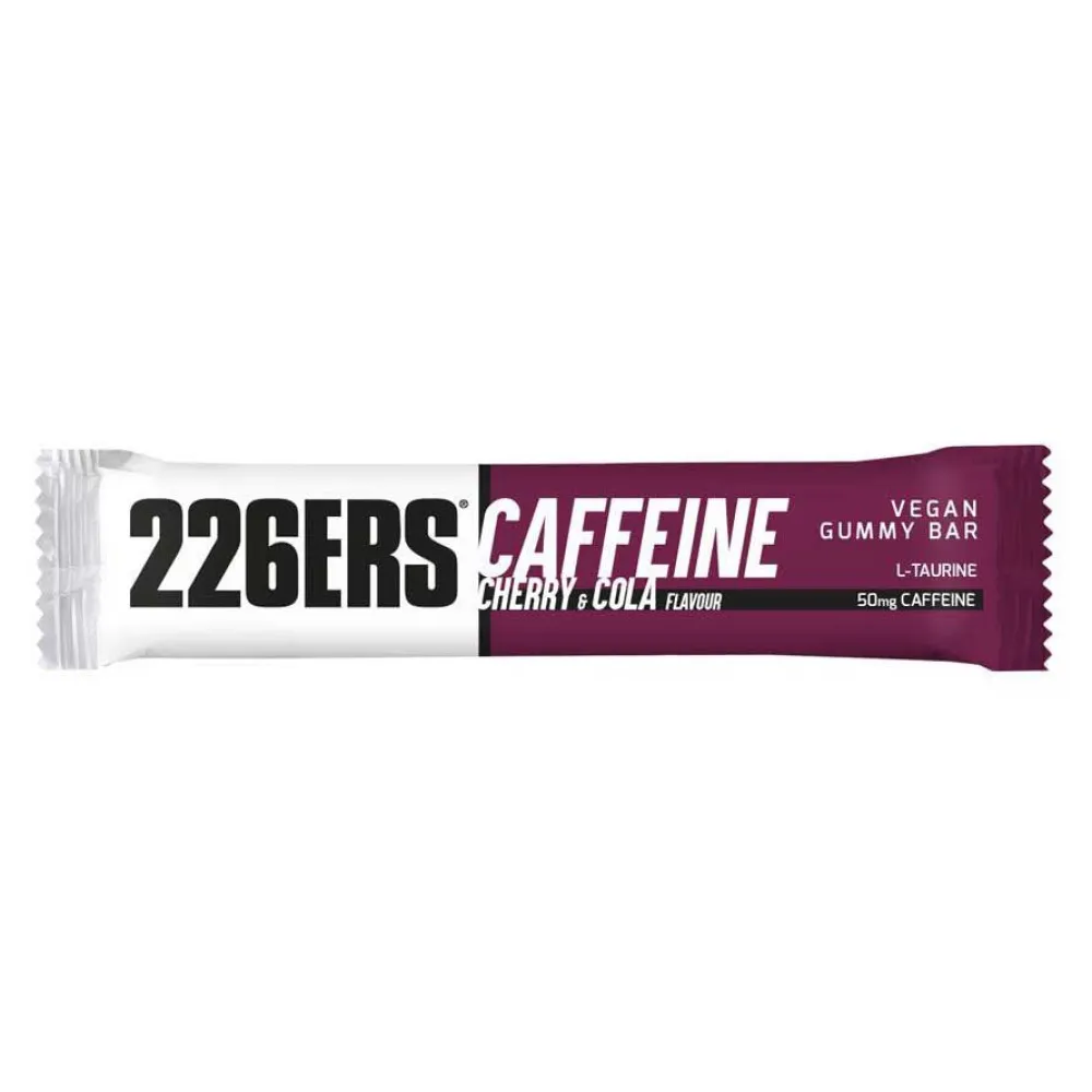 226ERS Caffeine Vegan Gummibärchen-Energieriegel Kirsche und Cola 30g