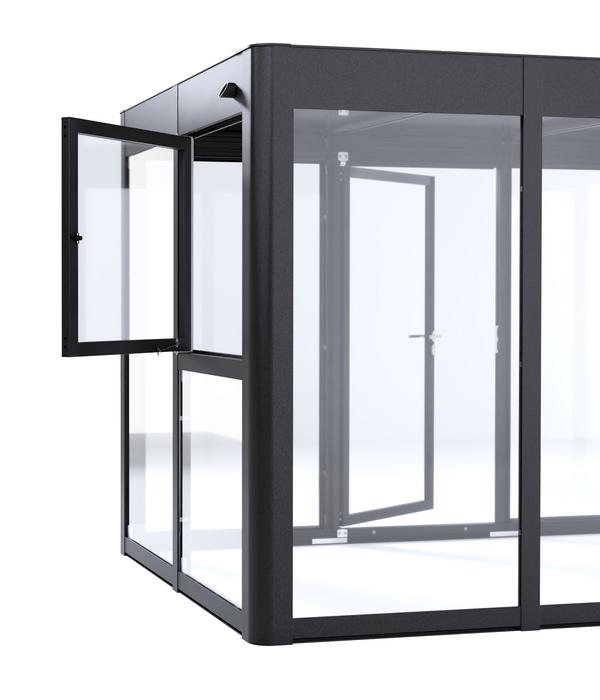 SunElements Fenster anthrazit-metallic,