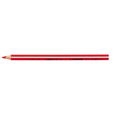 Dreikant-Buntstift - STABILO Trio dick - Einzelstift - rot