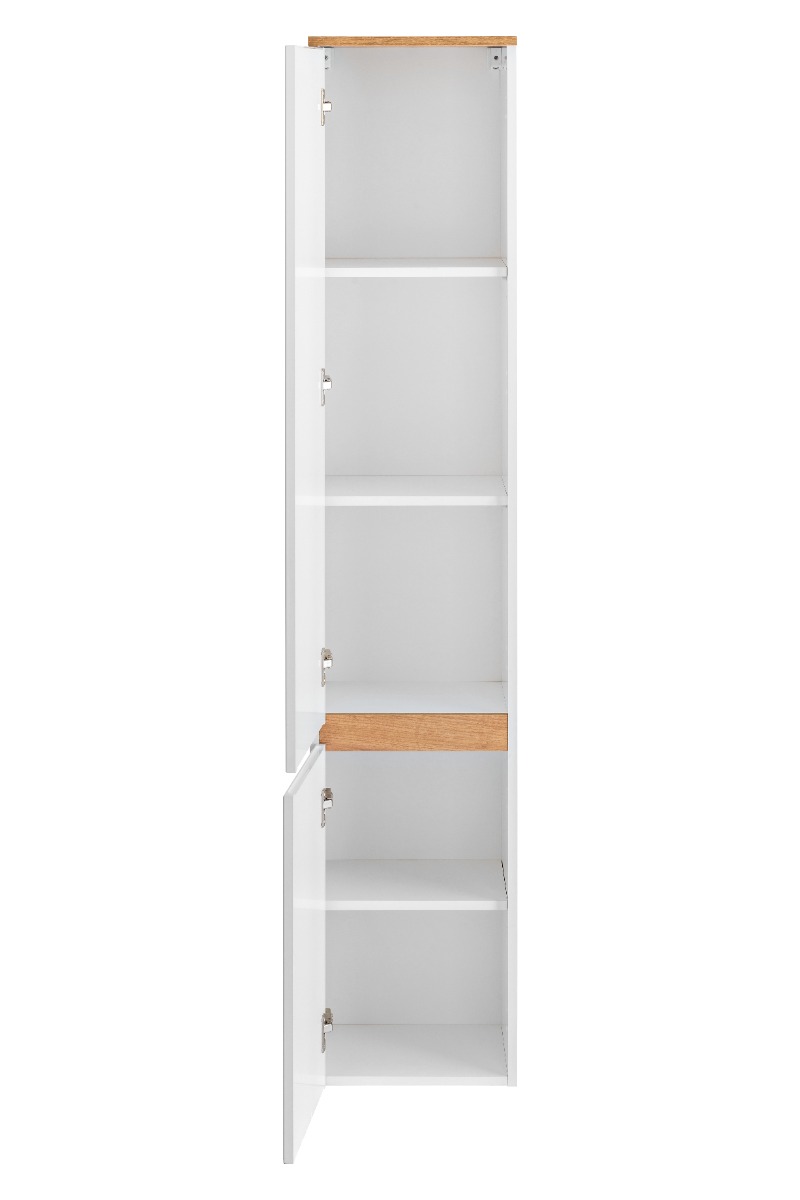 Comad Platinum 800 FSC kolomkast 35x30x176cm wit/eiken