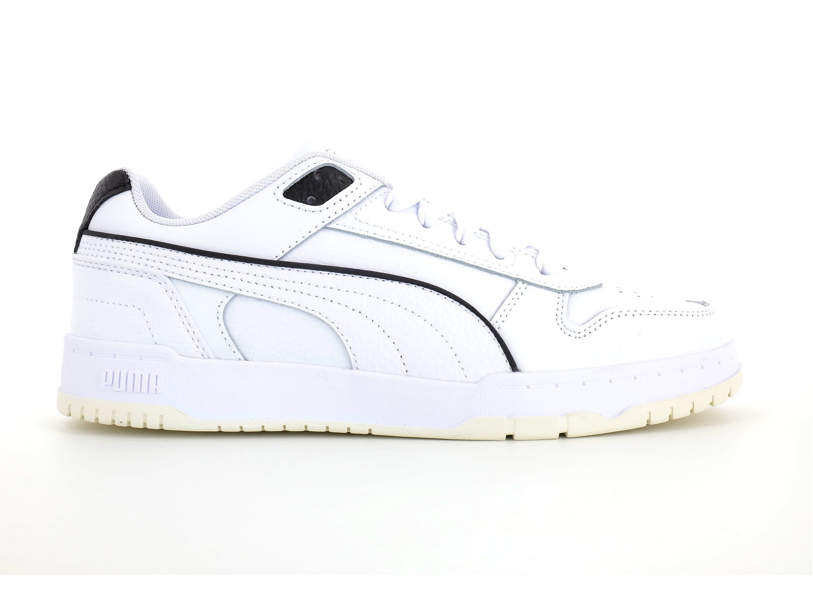 Puma-386373 Synthétique Blanc Noir