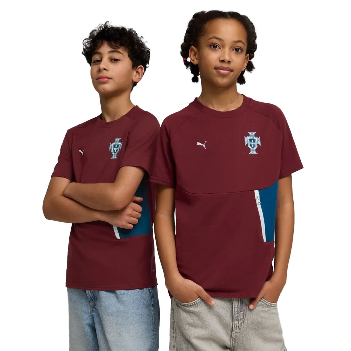T-Shirt Puma Portugal Fanswear Mundial 2026 Criança