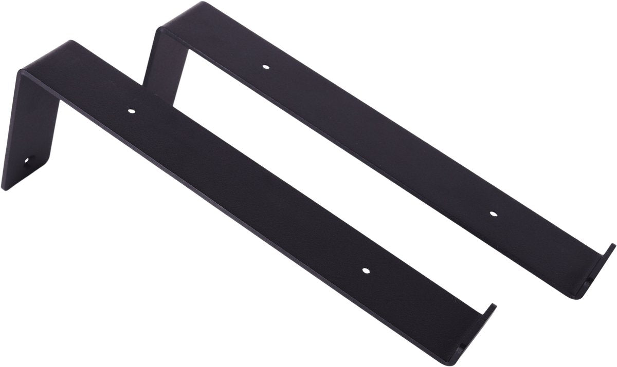Gorillz Wagon Stalen Plankdragers voor Wandplank - 30 cm - Zwart