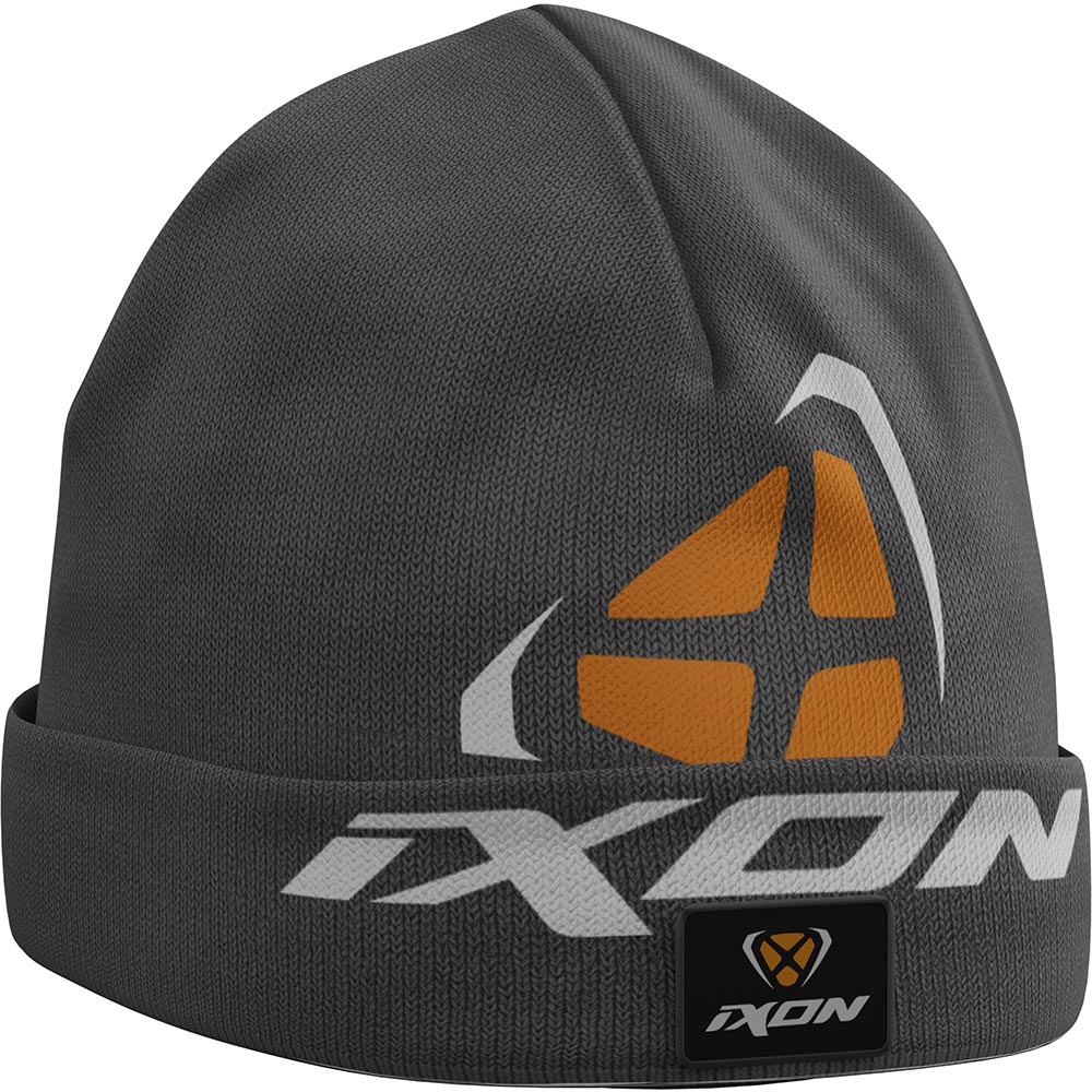 Ixon - Bonnet Beany Gris / Blanc / Orange