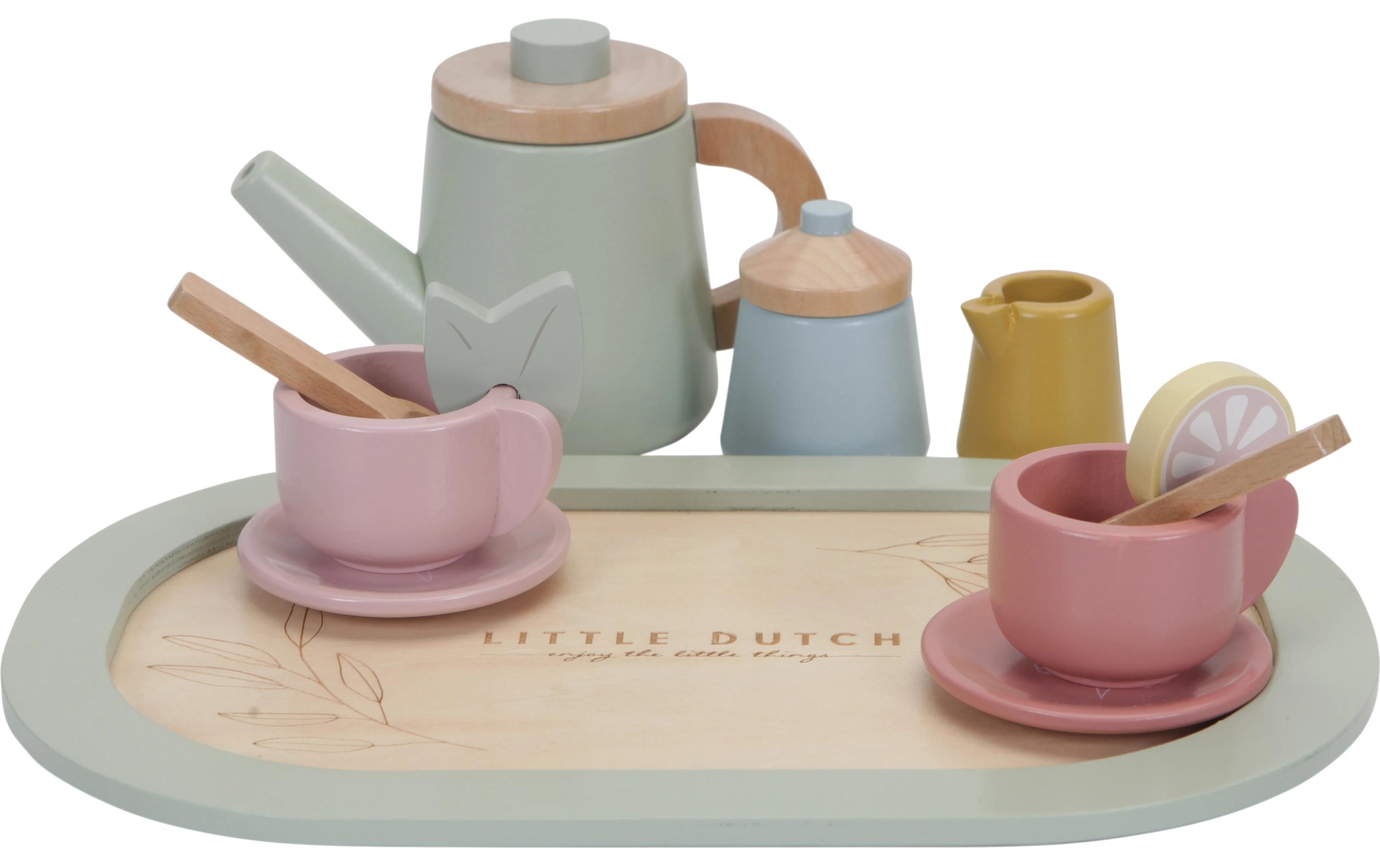 Spiel-Geschirr LD7006 Tee-setKinderspielset aus Holz