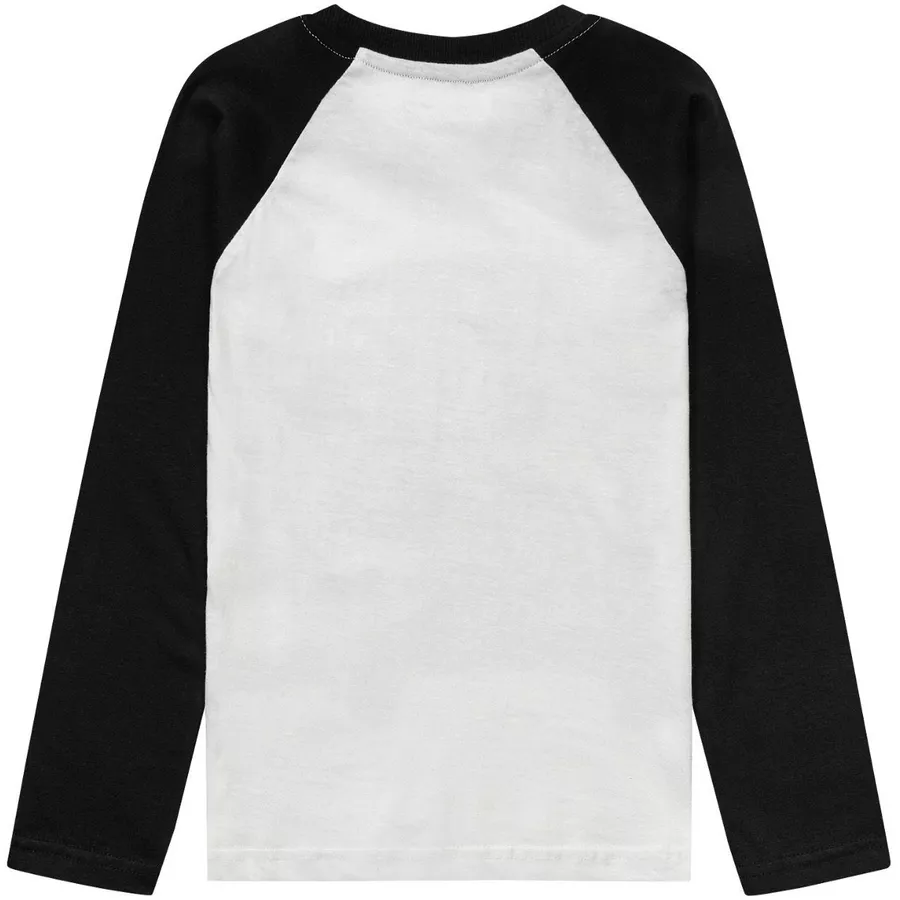 MINOTI Longsleeve CremeweißSchwarz