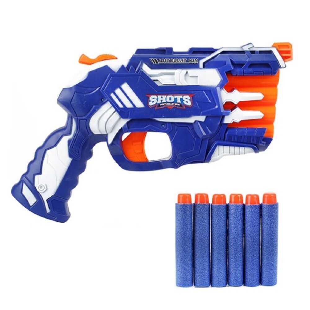 Foam Strrikex Pistole 4 Shot und 5 Schaumkugeln