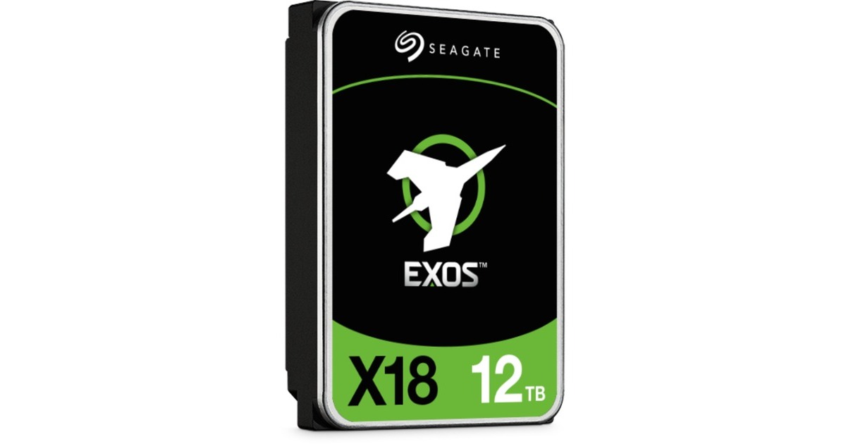 SeagateExos X18, 12 TB harde schijf  (ST12000NM000J, SATA/600, 24/7)