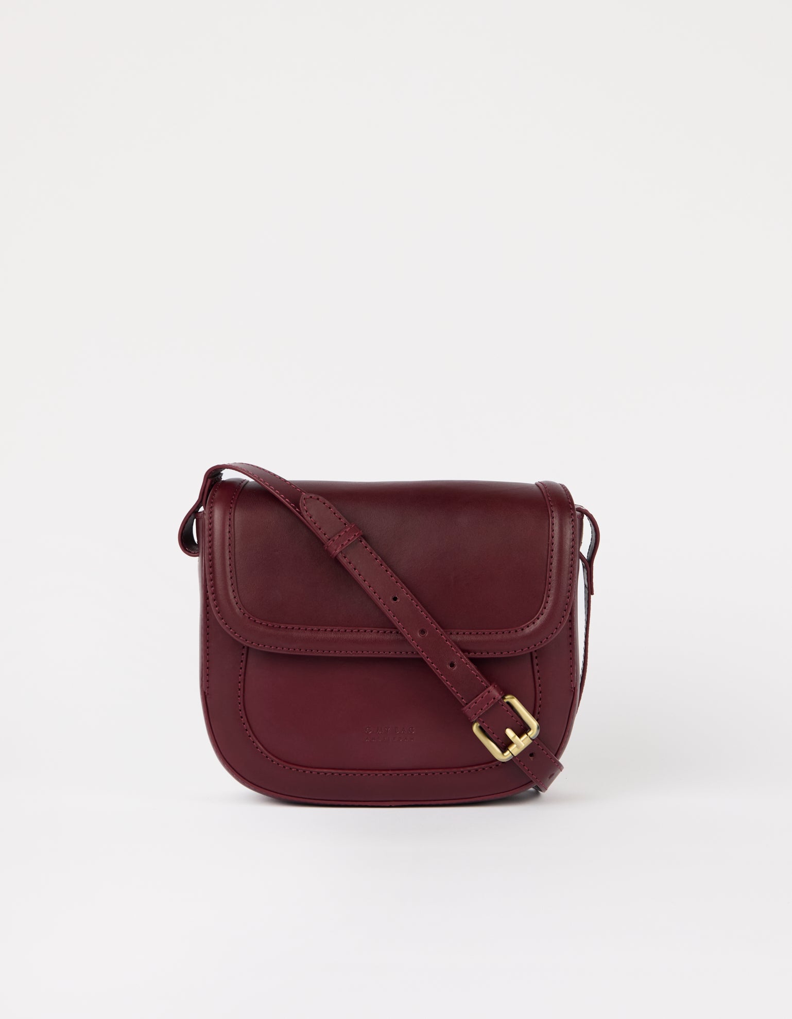 Nina - Dark Cherry Classic Leather