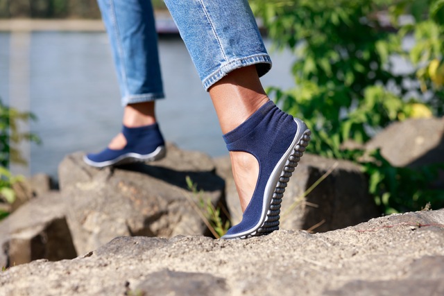 Leguano Barfussschuh »BALLERINA«  Ballerina, Slipper, Bequemschuh Flexibilität vom Zeh bis zur Ferse