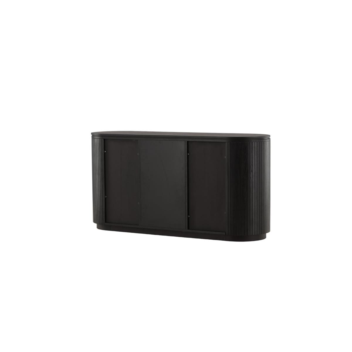 Svea - Siro dressoir - 160 cm - zwart
