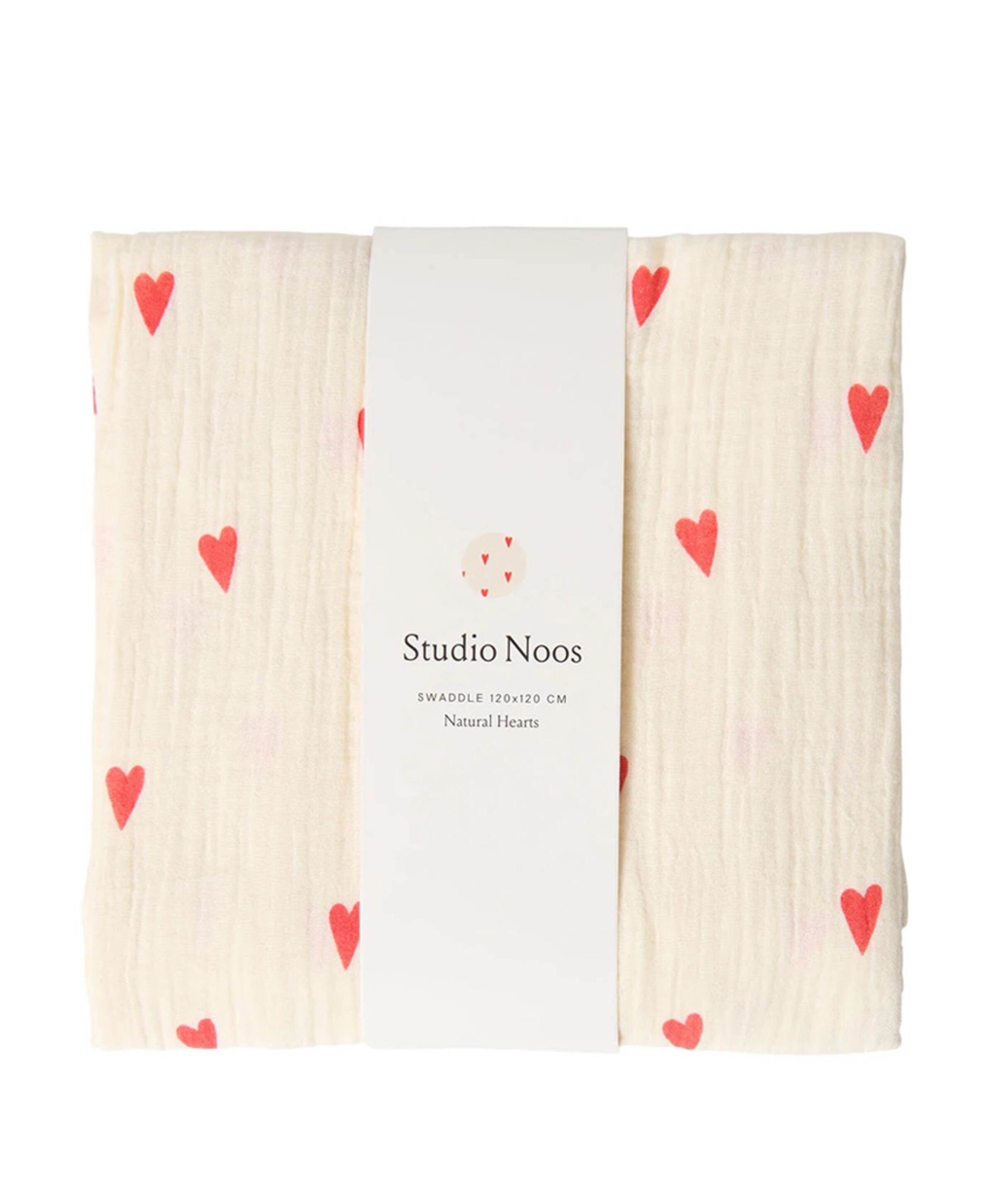 Studio Noos hydrofiel doek 120x120 cm beige