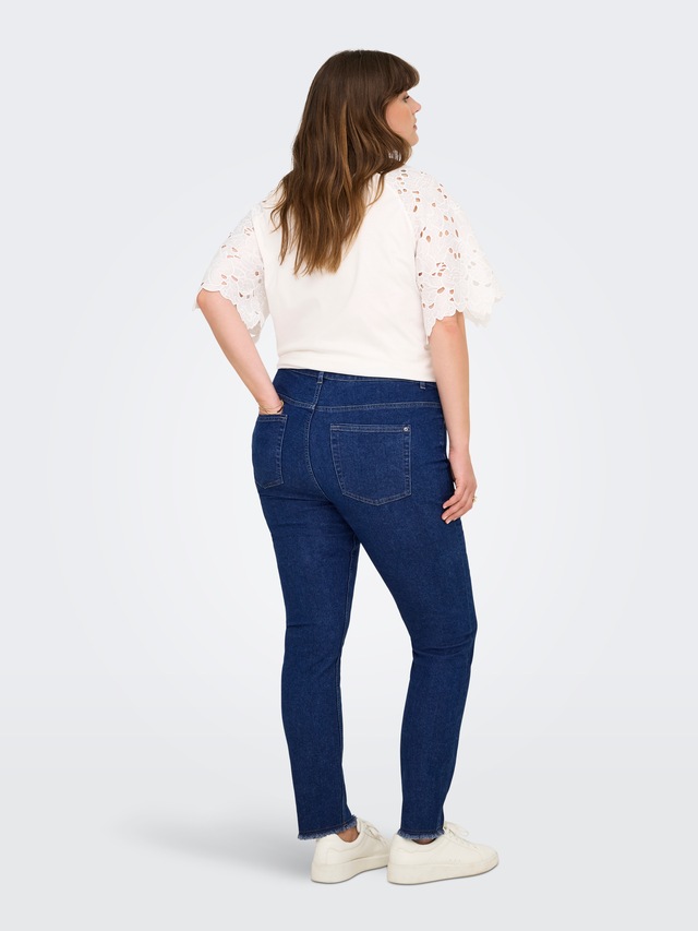 ONLY CARMAKOMA Skinny-fit-Jeans »CARHUSH MID SKINNY ANK RW DNM AKM187«