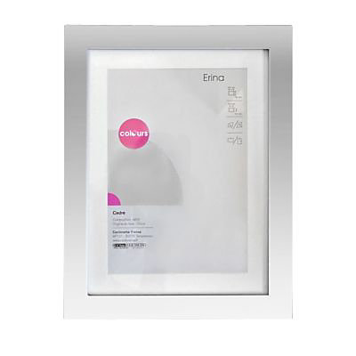 Cadre photo alu Colours Erina l.50 x H.100 cm + passe partout
