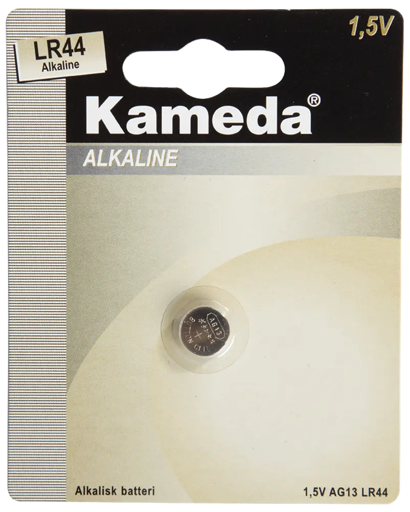 Kameda Alkaline batteri - LR44 1,5V