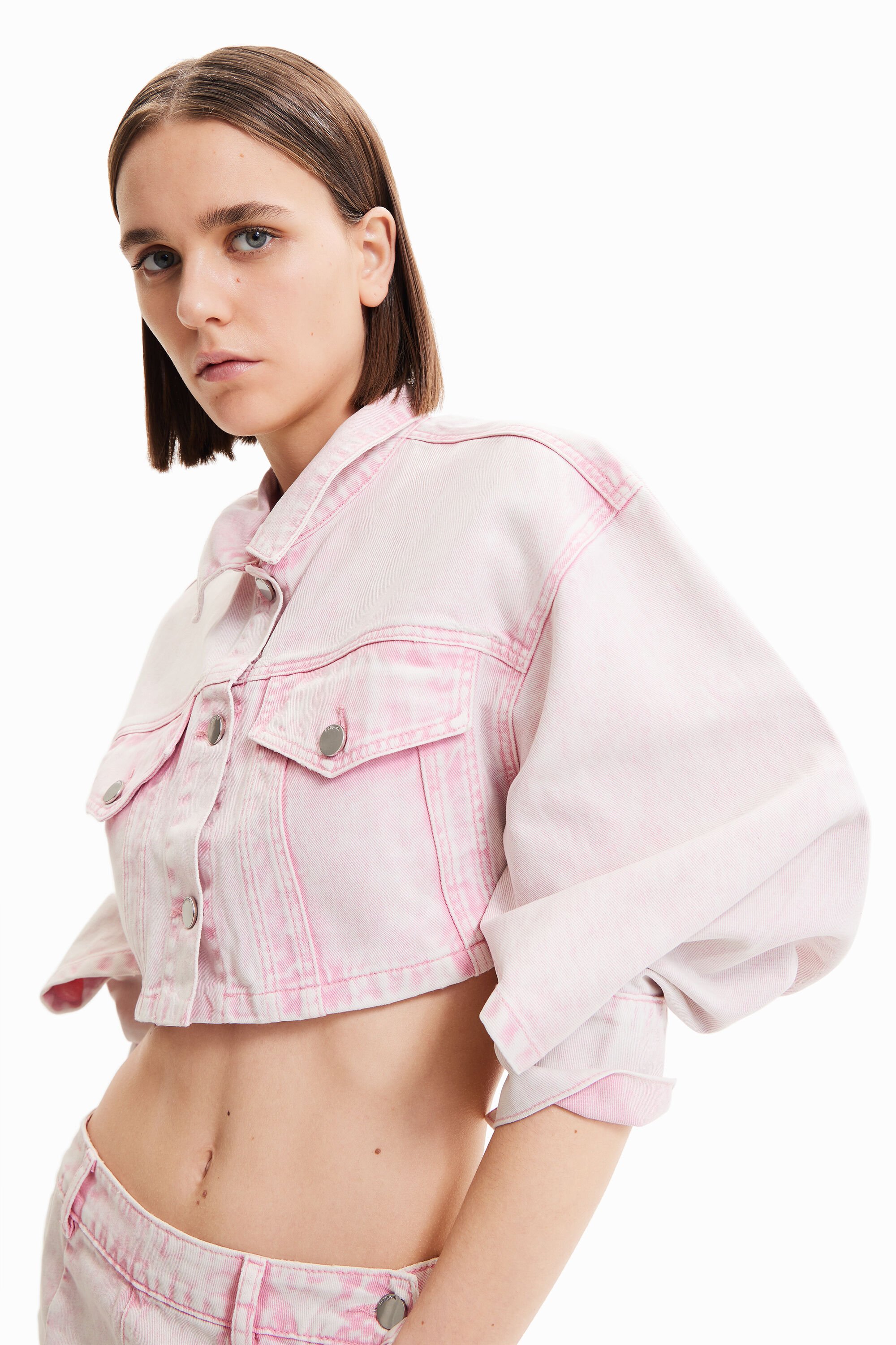 Veste courte jean Maitrepierre