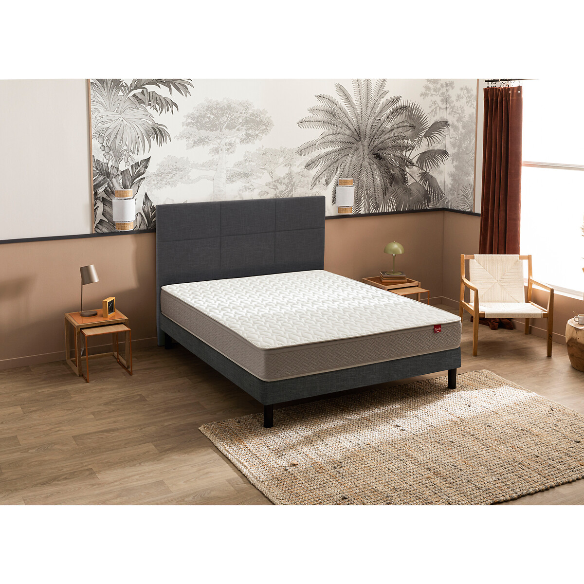 EPEDA<br>Colchão com molas Multispire 3 zonas, Dépaysant