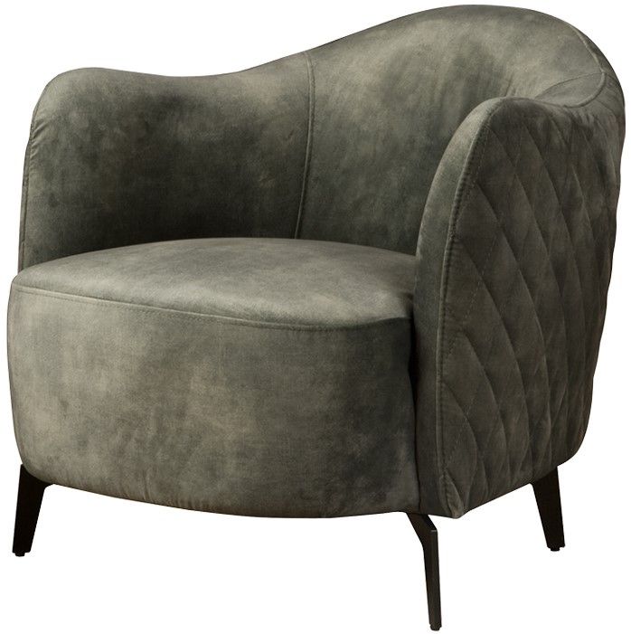 Fauteuil Dark Green Bondo  B75 x D80 x H72 cm
