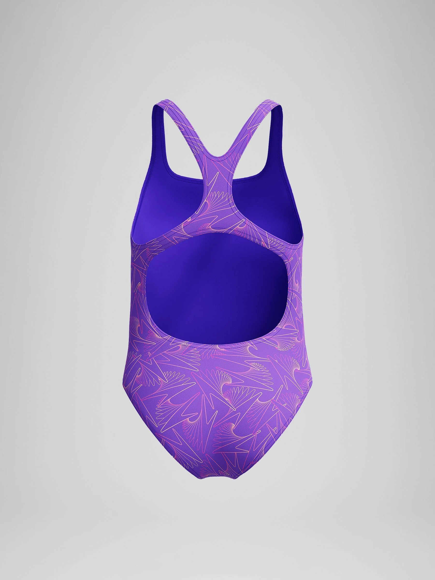 Paars - Speedo Hyper Boom Allover Medalist badpak