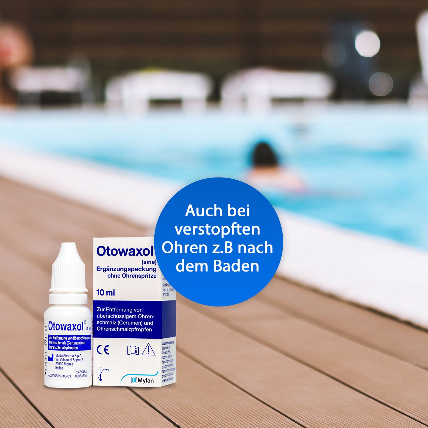 Otowaxol Sine Lösung - Ohrenschmalzentfernung zur sanften Ohreneinigung (ohne Ohrenspritze)