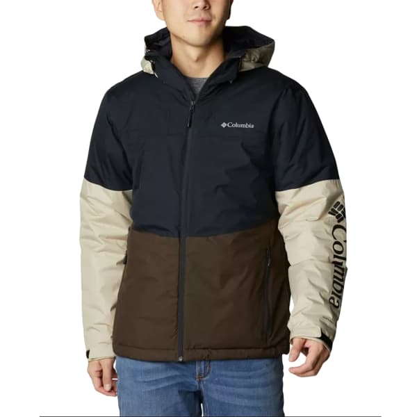 Veste randonnée COLUMBIA POINT PARK INSULATED JKT BLACK CORDOVAN