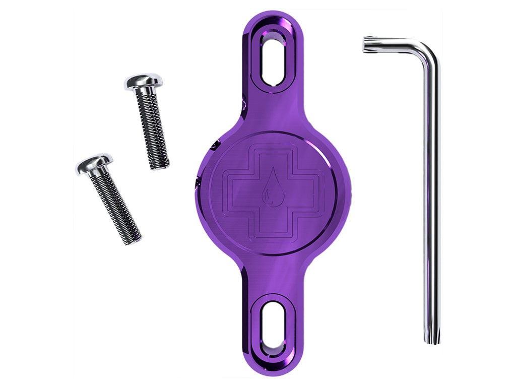 Muc-Off Airtag Holder Til Flaskeholder Lilla