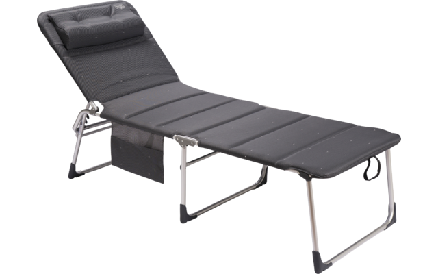 Crespo AL/363 Deluxe Sonnenliege dunkelgrau