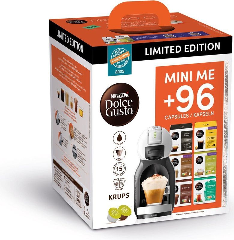 Krups - Dolce Gusto Mini Me KP123B10 - Koffiemachine - Zwart - 0,8 l Waterreservoir