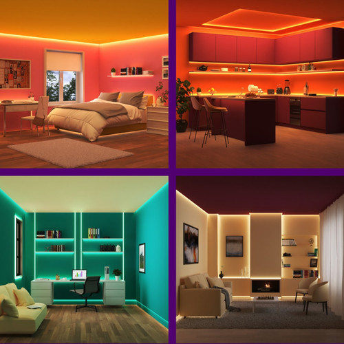 WiZ LED Lightstrip - Gekleurd Licht -  4 meter