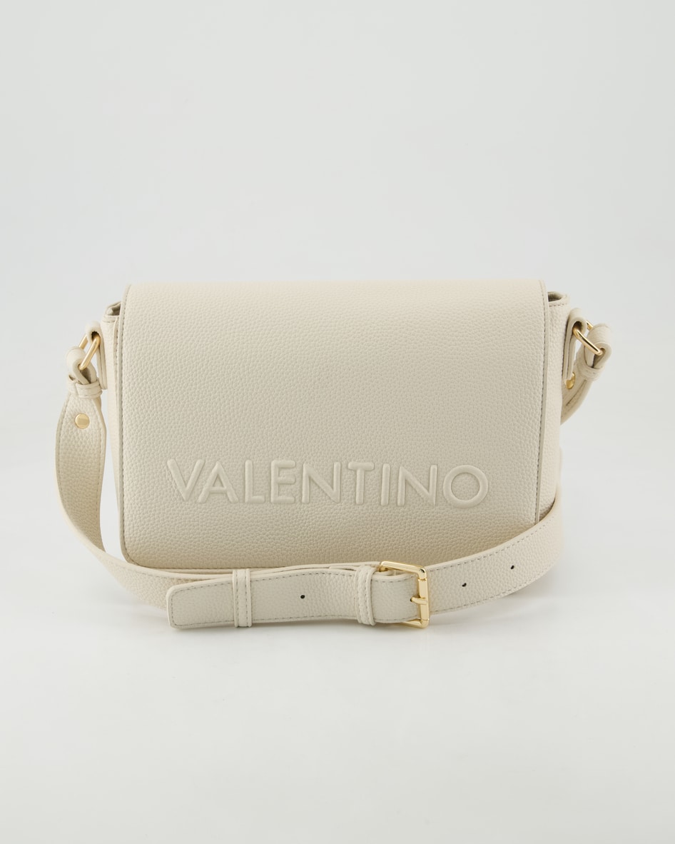Valentino Flap Bag Rised Re Umhängetasche in Beige