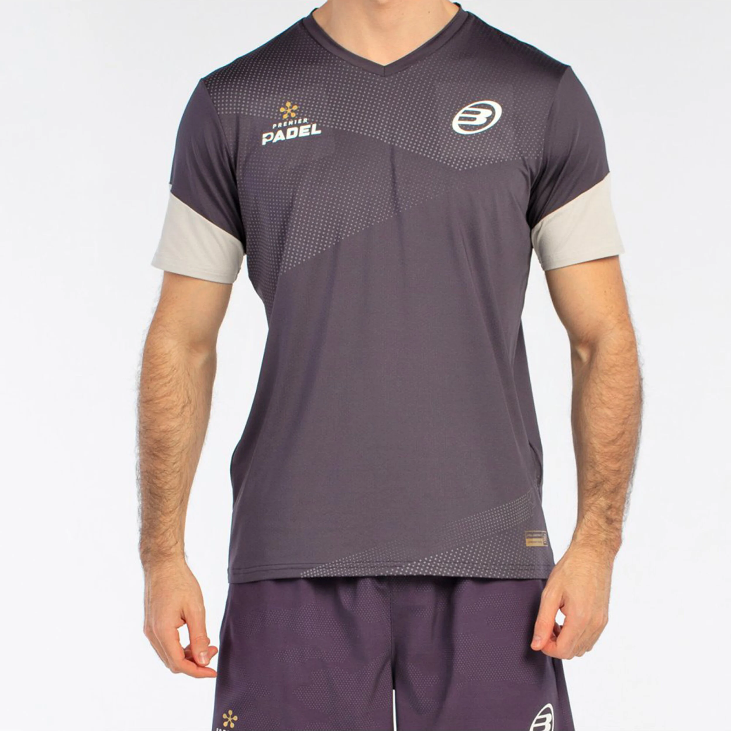 Bullpadel Brial T-shirt Hommes - Gris Foncé